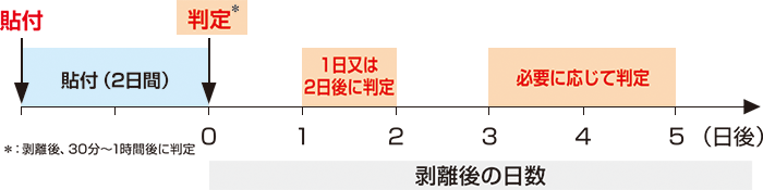 パッチテストの判断について